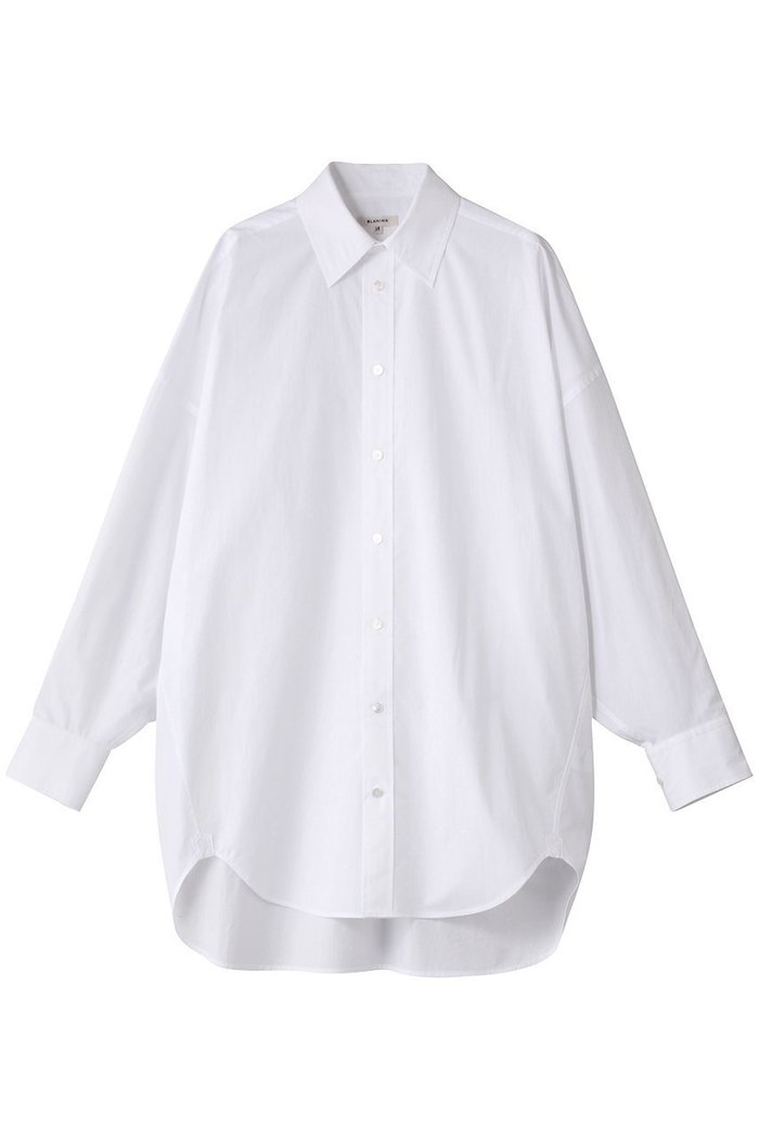 【ブラミンク/BLAMINK】のコットンレギュラーカラーシャツ インテリア・キッズ・メンズ・レディースファッション・服の通販 founy(ファニー) https://founy.com/ ファッション Fashion レディースファッション Fashion for Women トップス・カットソー Cut & Sew Tops シャツ・ブラウス・オフィスカジュアル Elegant Blouses & Button-Ups シンプル Simple, Minimal スリーブ Sleeve, Long Sleeve / Short Sleeve ロング Long, Long-Length エレガント 上品 Elegant 定番 Standard, Basic Item |ID: prp329100004624111 ipo3291000000036151089