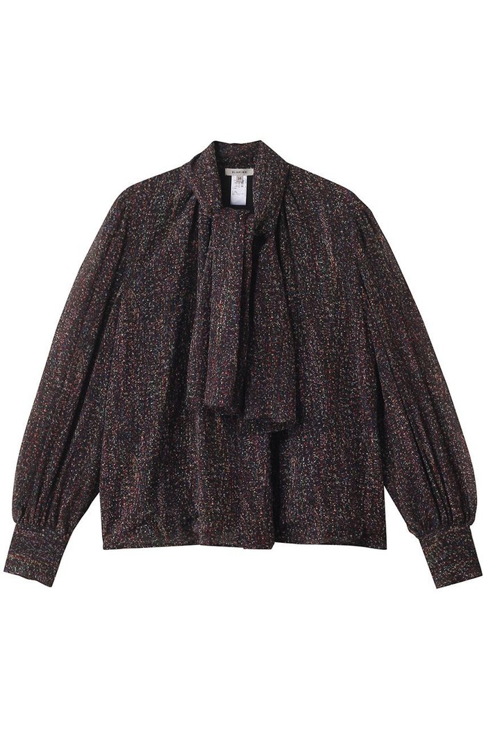 【ブラミンク/BLAMINK】のネオンプリントボウタイブラウス インテリア・キッズ・メンズ・レディースファッション・服の通販 founy(ファニー) https://founy.com/ ファッション Fashion レディースファッション Fashion for Women トップス・カットソー Cut & Sew Tops シャツ・ブラウス・オフィスカジュアル Elegant Blouses & Button-Ups カラフル Colorful Design シアー Sheer, See-Through シルク Silk, 100% Silk スリーブ Sleeve, Long Sleeve / Short Sleeve ネオン Neon, Neon Color プリント Print, Printed Pattern ロング Long, Long-Length エレガント 上品 Elegant |ID: prp329100004624113 ipo3291000000035345787