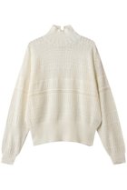 【スリー ドッツ/three dots】のソフトシアー レーストップス オフホワイト|ID: prp329100004624117 ipo3291000000035948496