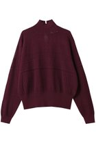 【スリー ドッツ/three dots】のソフトシアー レーストップス ボルドー|ID: prp329100004624117 ipo3291000000035948499