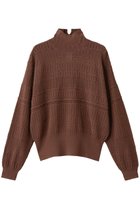 【スリー ドッツ/three dots】のソフトシアー レーストップス ブラウン|ID: prp329100004624117 ipo3291000000035948500