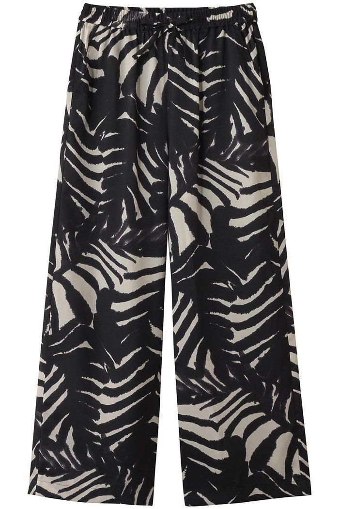 【エリオポール/heliopole】のARGENTI PRINT イージーパンツ インテリア・キッズ・メンズ・レディースファッション・服の通販 founy(ファニー) https://founy.com/ ファッション Fashion レディースファッション Fashion for Women パンツ Pants & Trousers アニマル Animal Print シンプル Simple, Minimal セットアップ Set-Up, Coordinated Outfit プリント Print, Printed Pattern ボトム Bottoms, Lower Wear モノトーン Monotone, Black and White ワイド Wide, Wide Fit |ID: prp329100004624125 ipo3291000000035637500