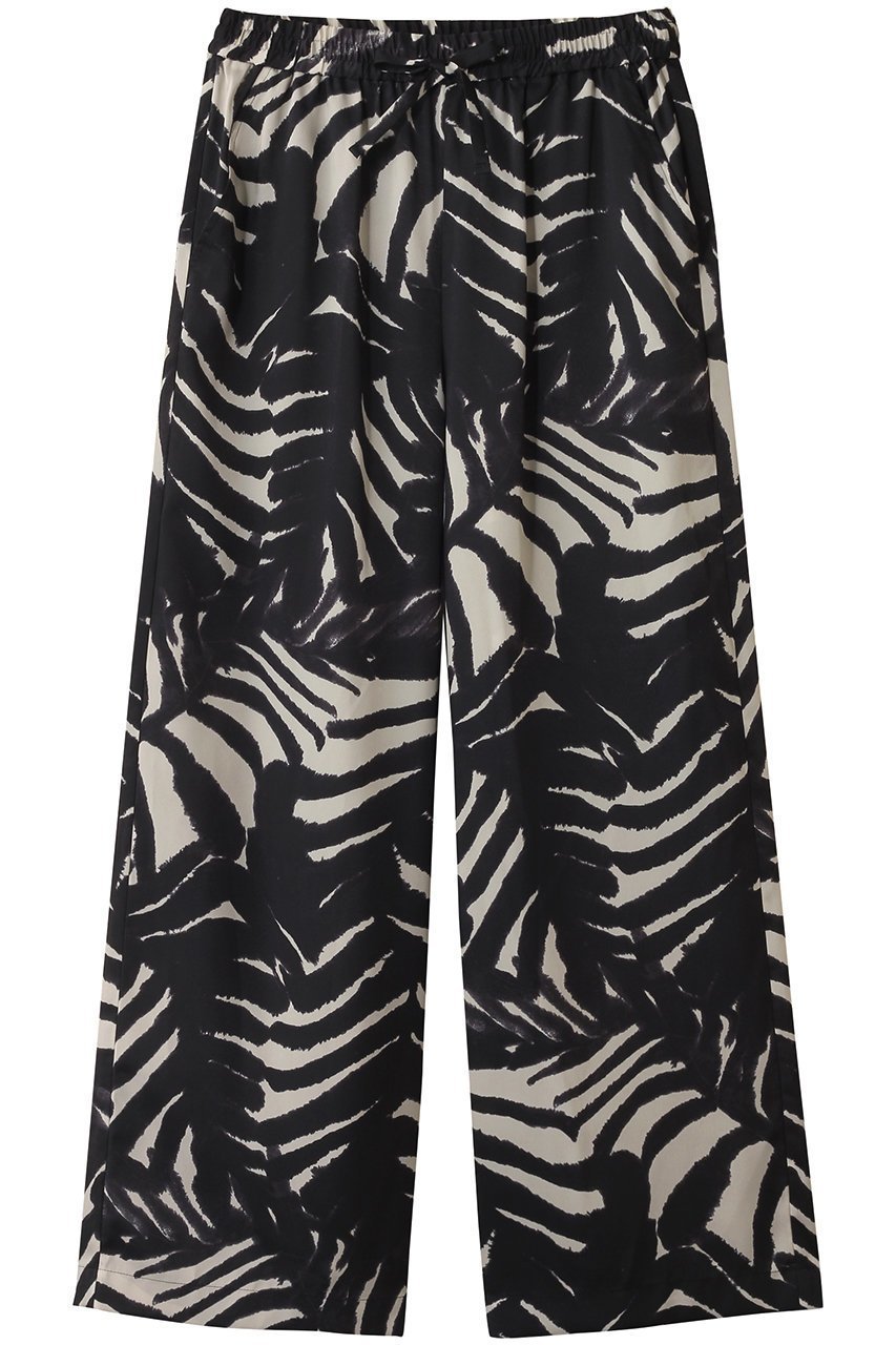 【エリオポール/heliopole】のARGENTI PRINT イージーパンツ 人気、トレンドファッション・服の通販 founy(ファニー) 　ファッション　Fashion　レディースファッション　Fashion for Women　パンツ　Pants & Trousers　アニマル　Animal Print　シンプル　Simple, Minimal　セットアップ　Set-Up, Coordinated Outfit　プリント　Print, Printed Pattern　ボトム　Bottoms, Lower Wear　モノトーン　Monotone, Black and White　ワイド　Wide, Wide Fit　 other-1|ID: prp329100004624125 ipo3291000000035637500