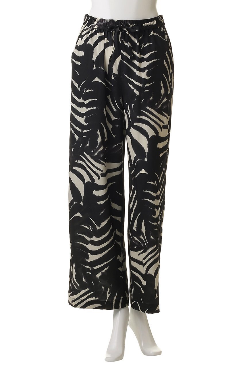 【エリオポール/heliopole】のARGENTI PRINT イージーパンツ 人気、トレンドファッション・服の通販 founy(ファニー) 　ファッション　Fashion　レディースファッション　Fashion for Women　パンツ　Pants & Trousers　アニマル　Animal Print　シンプル　Simple, Minimal　セットアップ　Set-Up, Coordinated Outfit　プリント　Print, Printed Pattern　ボトム　Bottoms, Lower Wear　モノトーン　Monotone, Black and White　ワイド　Wide, Wide Fit　other-2|ID: prp329100004624125 ipo3291000000035637502