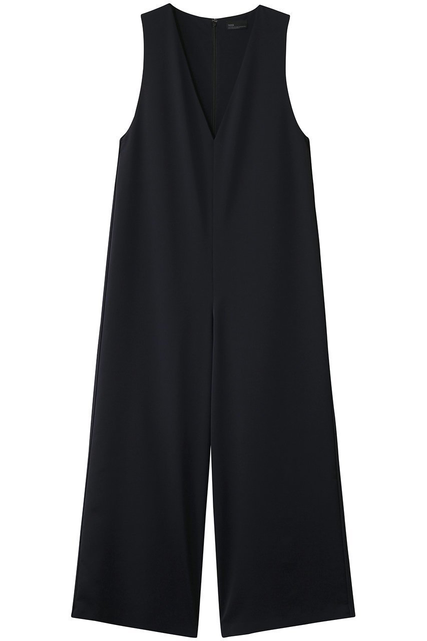 【ティッカ/TICCA】のサイドラインコンビネゾン 人気、トレンドファッション・服の通販 founy(ファニー) 　ファッション　Fashion　レディースファッション　Fashion for Women　パンツ　Pants & Trousers　2025年　2025　2025-2026秋冬・A/W　Autumn/Winter 2025–26 AW25–26　ウォッシャブル　Machine Washable　オケージョン　Occasion Wear　クール　Cool, Chic　コンビネゾン　Jumpsuit, All-in-One　ストレッチ　Stretch, Stretchy Fabric　ツイル　Twist, Twisted Detail　ドレープ　Drape, Draping Fabric　ベロア　Velour, Soft Velvet　ワイド　Wide, Wide Fit　エレガント 上品　Elegant　A/W・秋冬　Autumn/Winter　 other-1|ID: prp329100004624128 ipo3291000000033202818