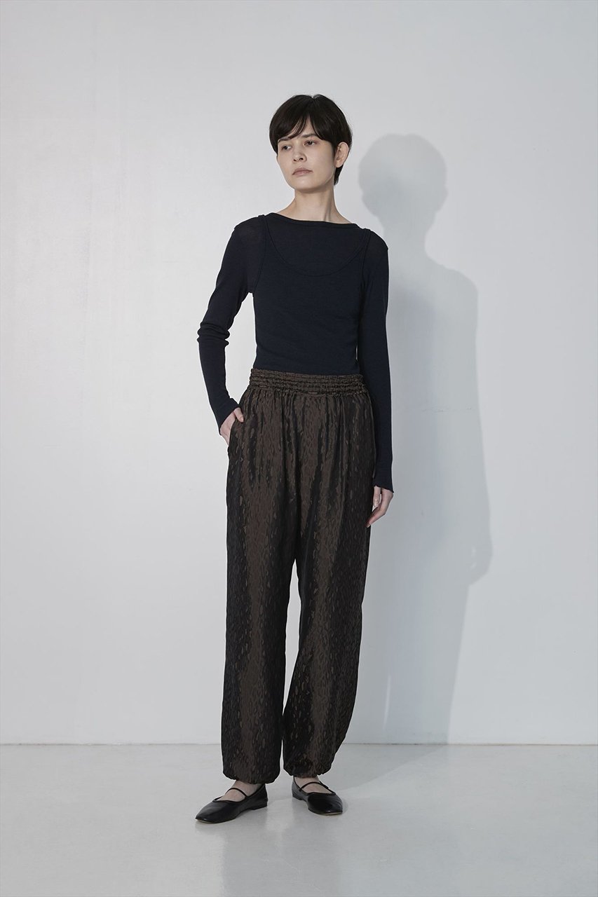 【ティッカ/TICCA】のレオパードジャガードパンツ 人気、トレンドファッション・服の通販 founy(ファニー) ファッション Fashion レディースファッション Fashion for Women パンツ Pants & Trousers キュプラ Cupro, Eco Fabric ジャカード/ジャガード Jacquard, Woven Pattern ドレープ Drape, Draping Fabric フェミニン Feminine, Girly レオパード Leopard, Animal Print other-7|ID: prp329100004624129 ipo3291000000033937582