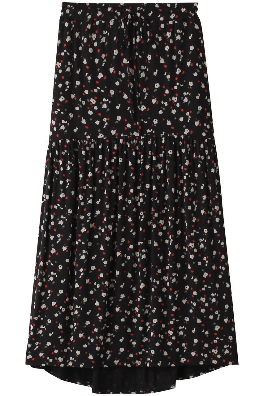 【スリー ドッツ/three dots】のトラベルライン ハイロウスカート インテリア・キッズ・メンズ・レディースファッション・服の通販 founy(ファニー) 　ファッション　Fashion　レディースファッション　Fashion for Women　スカート　Skirts　ロングスカート　Long Skirts / Maxi & Midi Skirts　とろみ　Fluid, Flowy Fabric　トラベル　Travel, Travel Gear　ファブリック　Fabric, Textile　フィット　Fit, Slim Fit　フェミニン　Feminine, Girly　フラワー　Flower, Floral　プリント　Print, Printed Pattern　リラックス　Relax, Relaxed Fit　ロング　Long, Long-Length　マルチカラー|ID: prp329100004624131 ipo3291000000036752625