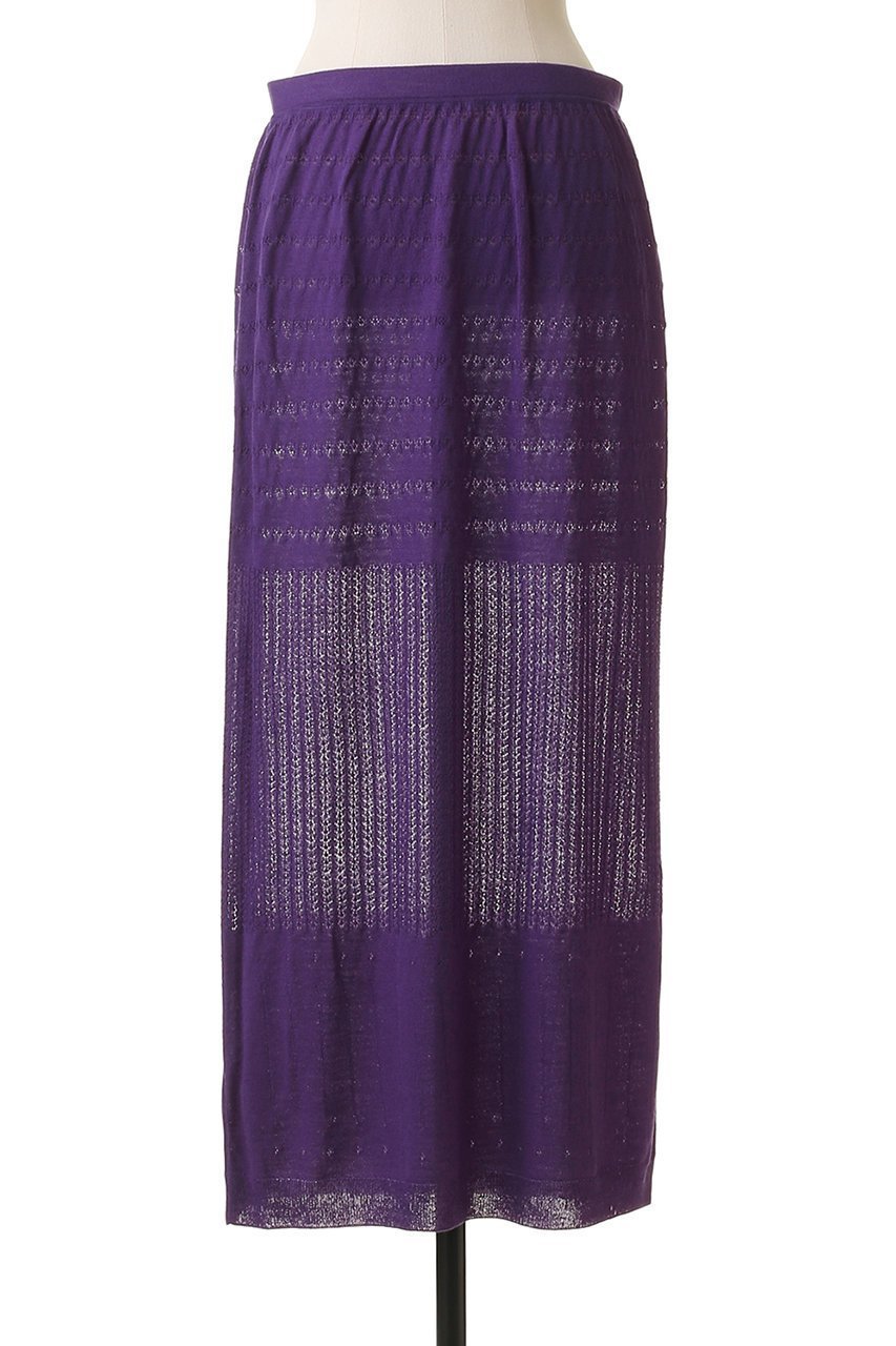 【ブラミンク/BLAMINK】のレースニットロングスカート 人気、トレンドファッション・服の通販 founy(ファニー) 　ファッション　Fashion　レディースファッション　Fashion for Women　スカート　Skirts　ロングスカート　Long Skirts / Maxi & Midi Skirts　シアー　Sheer, See-Through　ストレート　Straight, Straight Cut　レース　Lace, Lace Fabric　ロング　Long, Long-Length　エレガント 上品　Elegant　other-2|ID: prp329100004624132 ipo3291000000035898987