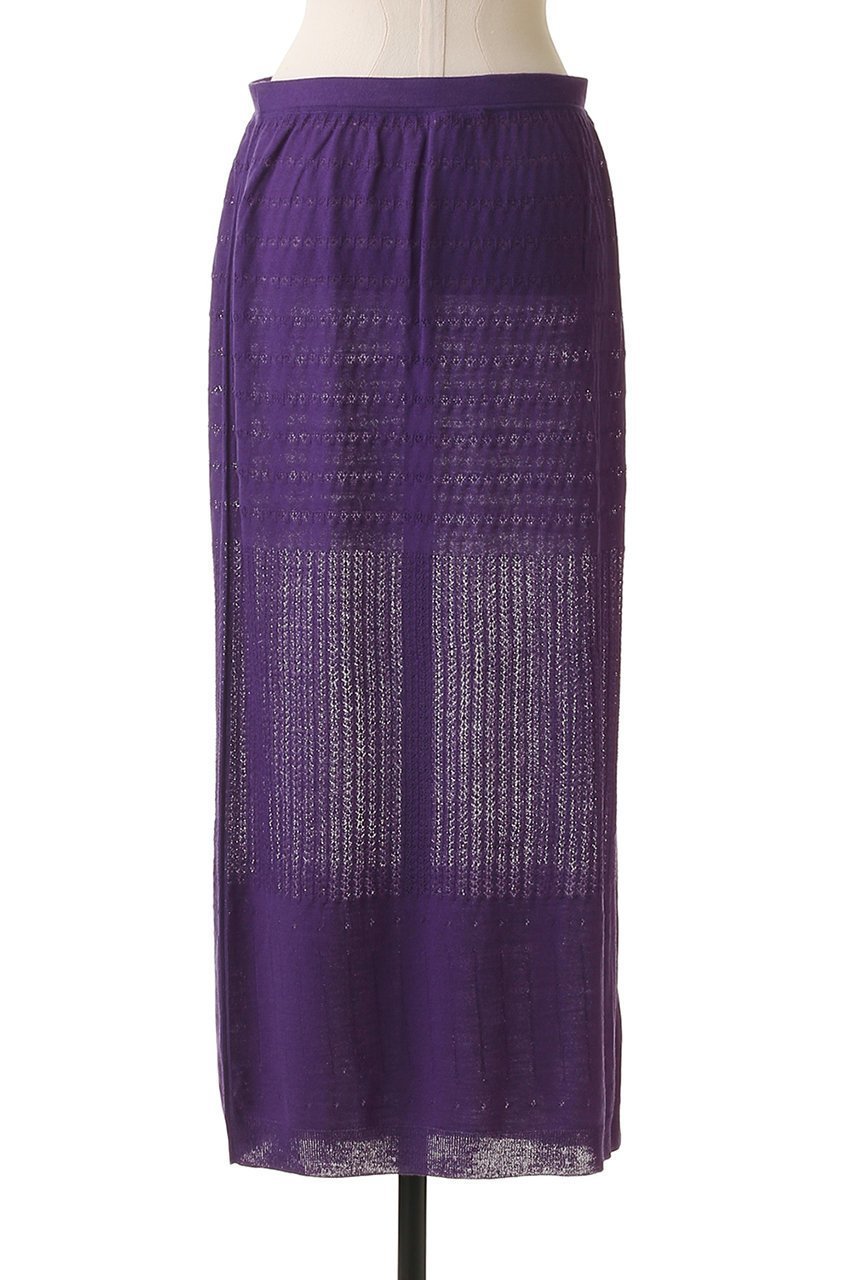 【ブラミンク/BLAMINK】のレースニットロングスカート 人気、トレンドファッション・服の通販 founy(ファニー) 　ファッション　Fashion　レディースファッション　Fashion for Women　スカート　Skirts　ロングスカート　Long Skirts / Maxi & Midi Skirts　シアー　Sheer, See-Through　ストレート　Straight, Straight Cut　レース　Lace, Lace Fabric　ロング　Long, Long-Length　エレガント 上品　Elegant　other-4|ID: prp329100004624132 ipo3291000000035898989