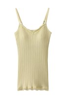 【キッドブルー/KID BLUE】の25オーガニックコットンリブカップ付キャミ 人気、トレンドファッション・服の通販 founy(ファニー) ファッション Fashion レディースファッション Fashion for Women 下着・ランジェリー Lingerie & Intimates その他ランジェリー・インナーアイテム Other Lingerie / Intimates インナー Innerwear キャミ Camisole, Cami Top キャミソール Camisole, Spaghetti Strap Top フェミニン Feminine, Girly ランジェリー Lingerie, Intimate Wear レース Lace, Lace Fabric エレガント 上品 Elegant 新作・新入荷 New Arrivals / New In |ID:prp329100004624136