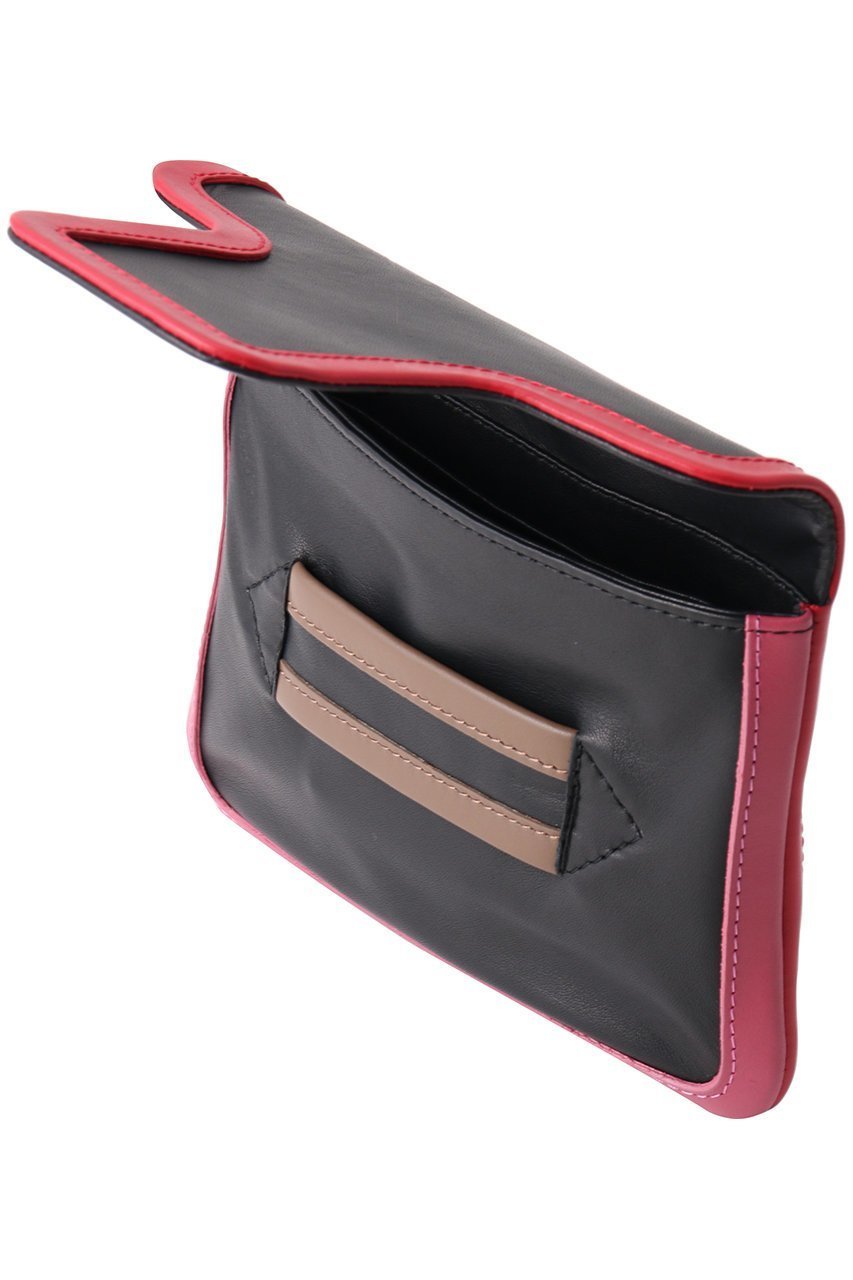 【ピエール アルディ/PIERRE HARDY】のALPHA POUCH 2wayショルダーバッグ 人気、トレンドファッション・服の通販 founy(ファニー) 　ファッション　Fashion　レディースファッション　Fashion for Women　バッグ　Bags　2025年　2025　2025-2026秋冬・A/W　Autumn/Winter 2025–26 AW25–26　おすすめ　Recommended / Our Picks　クラッチ　Clutch, Clutch Bag　ショルダー　Shoulder, Shoulder Strap　スクエア　Square, Square Shape　フォルム　Silhouette, Form　ポシェット　Pochette, Mini Bag　ロング　Long, Long-Length　旅行　Travel　A/W・秋冬　Autumn/Winter　other-5|ID: prp329100004624611 ipo3291000000033215695