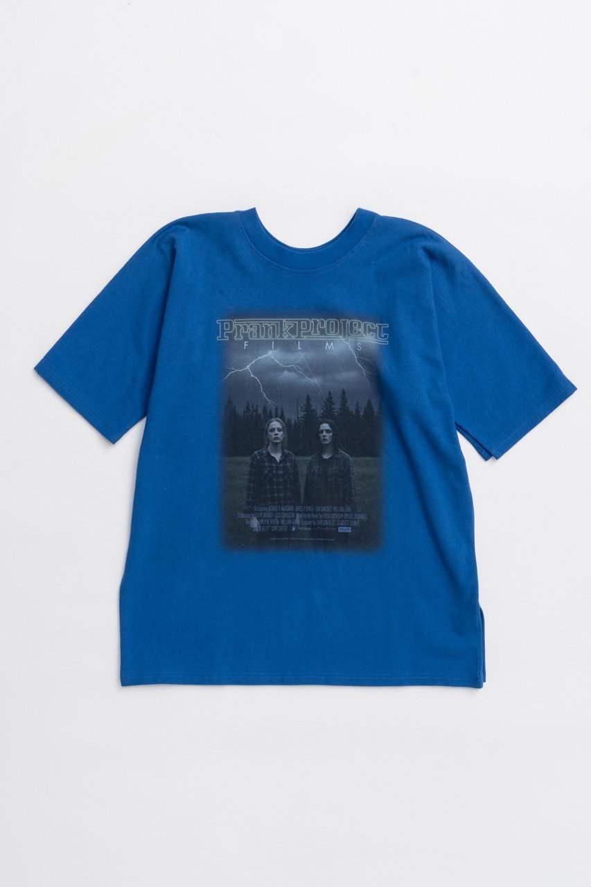 【プランク プロジェクト/PRANK PROJECT】のダブルTシャツ / Double T-shirt インテリア・キッズ・メンズ・レディースファッション・服の通販 founy(ファニー) 　ファッション　Fashion　レディースファッション　Fashion for Women　トップス・カットソー　Cut & Sew Tops　シャツ・ブラウス・オフィスカジュアル　Elegant Blouses & Button-Ups　ロングTシャツ・Tシャツ　Longline T-Shirts & Tees　カットソー・ベーシックTシャツ　Cut-and-Sewn Tops / Stretch Tees & Basics　グラフィック　Graphic, Graphic Design　ショート　Short, Short Length　スリーブ　Sleeve, Long Sleeve / Short Sleeve　ダブル　Double, Double-Breasted　BLU(ブルー)|ID: prp329100004624633 ipo3291000000033215862