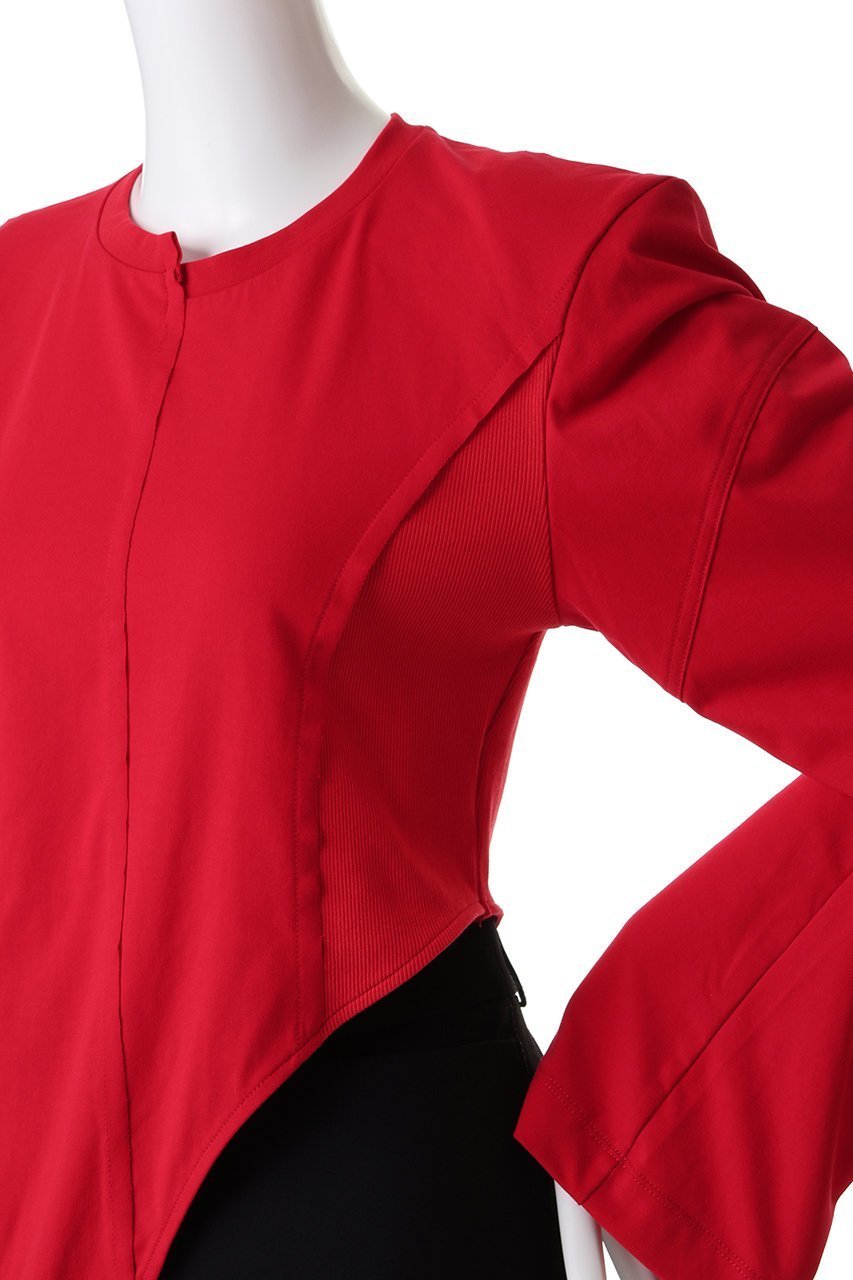 【プランク プロジェクト/PRANK PROJECT】のイレギュラーヘムトップ / Irregular Hem Top 人気、トレンドファッション・服の通販 founy(ファニー) 　ファッション　Fashion　レディースファッション　Fashion for Women　トップス・カットソー　Cut & Sew Tops　シャツ・ブラウス・オフィスカジュアル　Elegant Blouses & Button-Ups　ロングTシャツ・Tシャツ　Longline T-Shirts & Tees　カットソー・ベーシックTシャツ　Cut-and-Sewn Tops / Stretch Tees & Basics　カットソー　Cut and Sewn Top　ショルダー　Shoulder, Shoulder Strap　ショート　Short, Short Length　スリーブ　Sleeve, Long Sleeve / Short Sleeve　ラップ　Wrap, Wrap Design　ロング　Long, Long-Length　other-7|ID: prp329100004624634 ipo3291000000033927550