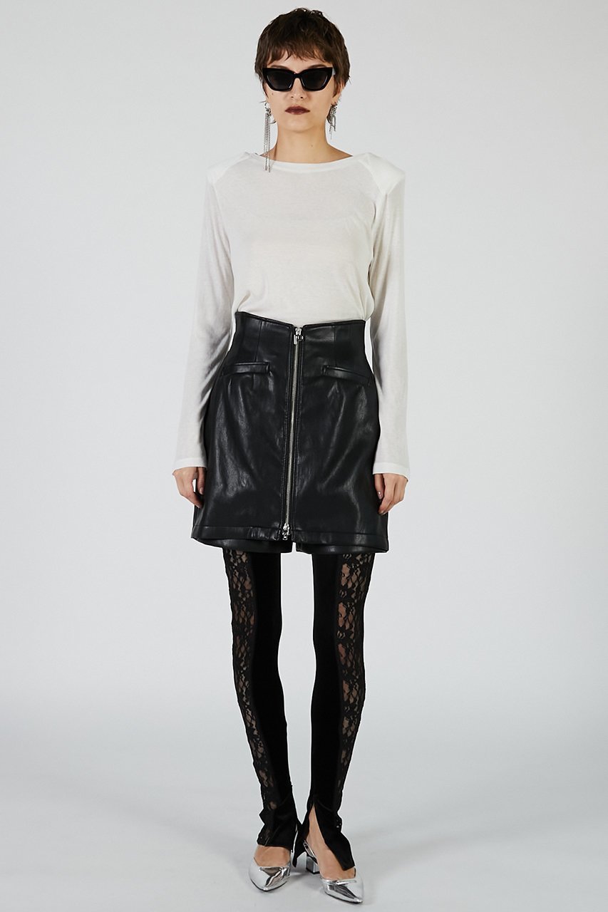 【プランク プロジェクト/PRANK PROJECT】のパワショルトップ / Power Shirt Top 人気、トレンドファッション・服の通販 founy(ファニー) 　ファッション　Fashion　レディースファッション　Fashion for Women　トップス・カットソー　Cut & Sew Tops　シャツ・ブラウス・オフィスカジュアル　Elegant Blouses & Button-Ups　ロングTシャツ・Tシャツ　Longline T-Shirts & Tees　カットソー・ベーシックTシャツ　Cut-and-Sewn Tops / Stretch Tees & Basics　ウォーム　Warm Fabric　シアー　Sheer, See-Through　スリーブ　Sleeve, Long Sleeve / Short Sleeve　ロング　Long, Long-Length　other-2|ID: prp329100004624640 ipo3291000000033215925