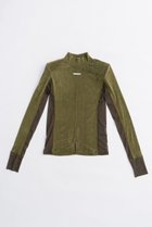 【プランク プロジェクト/PRANK PROJECT】のベロアタートルトップ / Velour Turtleneck Top KHK(カーキ)|ID: prp329100004624642 ipo3291000000033215940