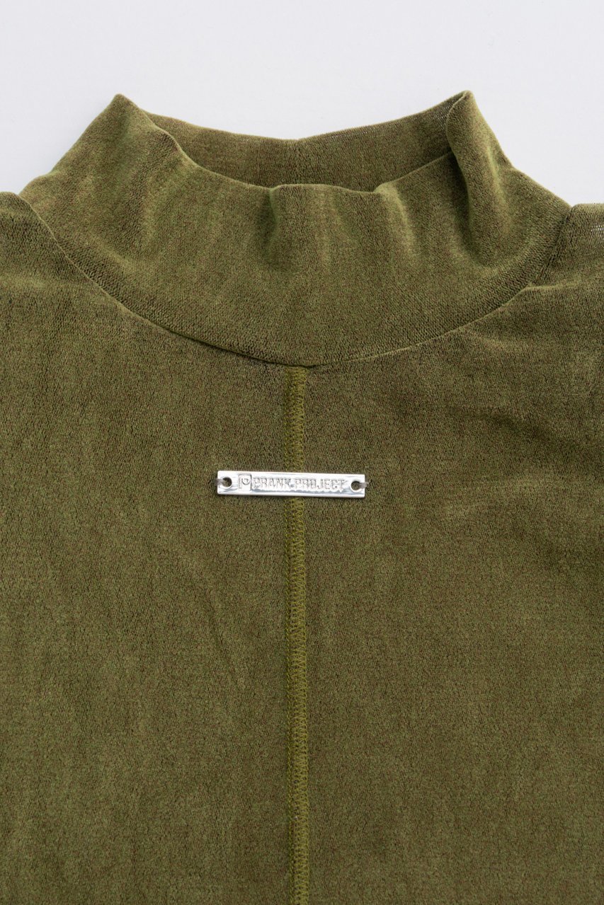 【プランク プロジェクト/PRANK PROJECT】のベロアタートルトップ / Velour Turtleneck Top 人気、トレンドファッション・服の通販 founy(ファニー) ファッション Fashion レディースファッション Fashion for Women トップス・カットソー Cut & Sew Tops シャツ・ブラウス・オフィスカジュアル Elegant Blouses & Button-Ups ロングTシャツ・Tシャツ Longline T-Shirts & Tees カットソー・ベーシックTシャツ Cut-and-Sewn Tops / Stretch Tees & Basics ベロアトップス Velour Tops / Velvet-Look Items タートルネック・ハイネックトップス Turtlenecks & High-Neck Tops インナー Innerwear シンプル Simple, Minimal スクエア Square, Square Shape スリーブ Sleeve, Long Sleeve / Short Sleeve ドッキング Docking, Mixed Material ベロア Velour, Soft Velvet メッシュ Mesh, Net Fabric ロング Long, Long-Length 再入荷 Restock / Back in Stock 切替 Switching, Contrast Panel other-2|ID: prp329100004624642 ipo3291000000033215941