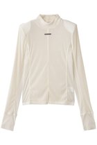 【プランク プロジェクト/PRANK PROJECT】のベロアタートルトップ / Velour Turtleneck Top 人気、トレンドファッション・服の通販 founy(ファニー) ファッション Fashion レディースファッション Fashion for Women トップス・カットソー Cut & Sew Tops シャツ・ブラウス・オフィスカジュアル Elegant Blouses & Button-Ups ロングTシャツ・Tシャツ Longline T-Shirts & Tees カットソー・ベーシックTシャツ Cut-and-Sewn Tops / Stretch Tees & Basics ベロアトップス Velour Tops / Velvet-Look Items タートルネック・ハイネックトップス Turtlenecks & High-Neck Tops インナー Innerwear シンプル Simple, Minimal スクエア Square, Square Shape スリーブ Sleeve, Long Sleeve / Short Sleeve ドッキング Docking, Mixed Material ベロア Velour, Soft Velvet メッシュ Mesh, Net Fabric ロング Long, Long-Length 切替 Switching, Contrast Panel thumbnail WHT(ホワイト)|ID: prp329100004624642 ipo3291000000036674228