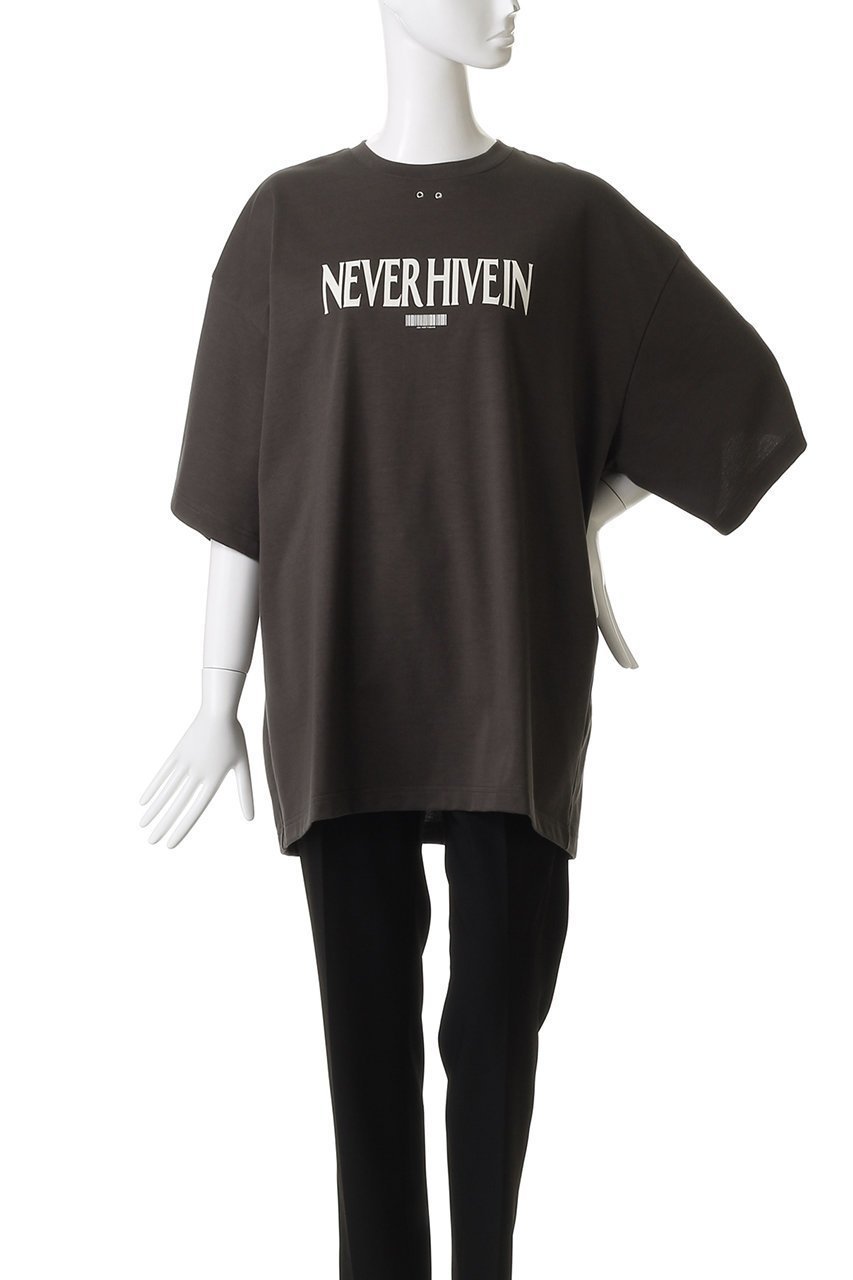 【プランク プロジェクト/PRANK PROJECT】のNEVER Tシャツ / NEVER T-Shirt 人気、トレンドファッション・服の通販 founy(ファニー) 　ファッション　Fashion　レディースファッション　Fashion for Women　トップス・カットソー　Cut & Sew Tops　シャツ・ブラウス・オフィスカジュアル　Elegant Blouses & Button-Ups　ロングTシャツ・Tシャツ　Longline T-Shirts & Tees　カットソー・ベーシックTシャツ　Cut-and-Sewn Tops / Stretch Tees & Basics　アイレット　Eyelet Lace　ショート　Short, Short Length　スリーブ　Sleeve, Long Sleeve / Short Sleeve　ビッグ　Big, Oversized　フロント　Front, Front Design　プリント　Print, Printed Pattern　メタル　Metal, Metal Parts　other-5|ID: prp329100004624644 ipo3291000000033758068
