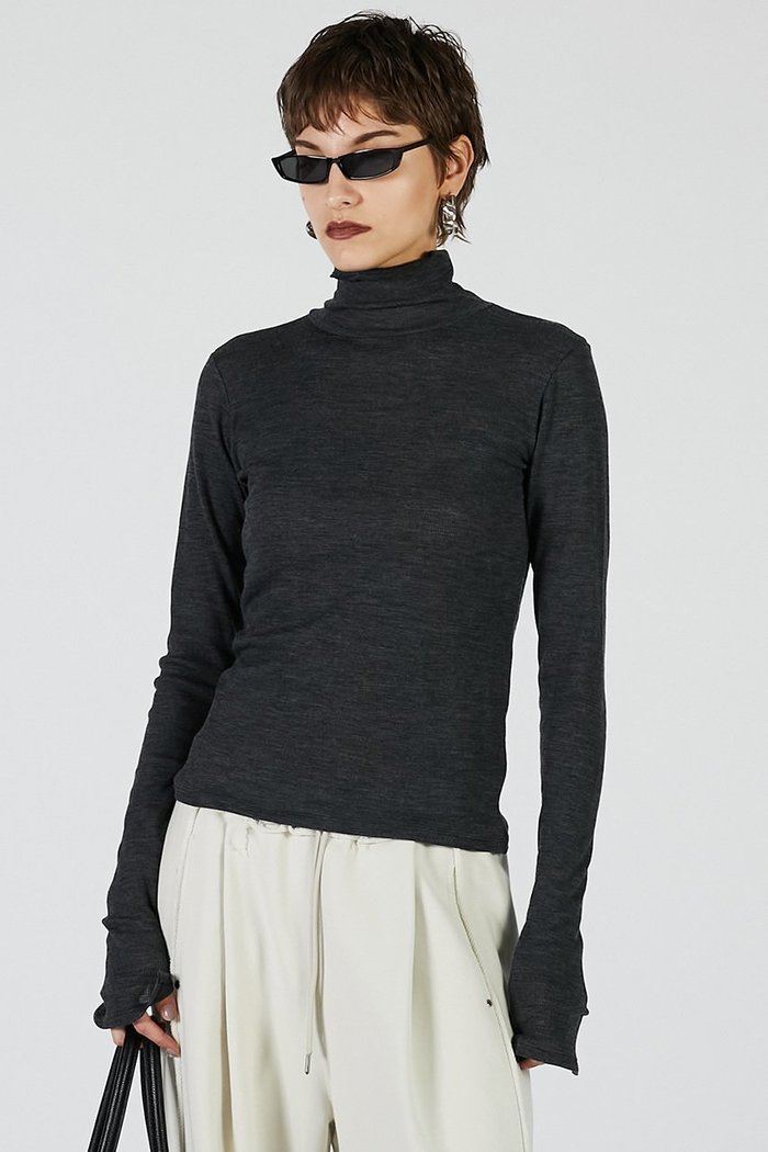 【プランク プロジェクト/PRANK PROJECT】のピュアメリノウールタートルトップ / Pure Merino Wool Turtleneck Top インテリア・キッズ・メンズ・レディースファッション・服の通販 founy(ファニー) https://founy.com/ ファッション Fashion レディースファッション Fashion for Women トップス・カットソー Cut & Sew Tops シャツ・ブラウス・オフィスカジュアル Elegant Blouses & Button-Ups ロングTシャツ・Tシャツ Longline T-Shirts & Tees カットソー・ベーシックTシャツ Cut-and-Sewn Tops / Stretch Tees & Basics タートルネック・ハイネックトップス Turtlenecks & High-Neck Tops 2025年 2025 2025-2026秋冬・A/W Autumn/Winter 2025–26 AW25–26 インナー Innerwear シアー Sheer, See-Through シルケット Silket, Silky Cotton シンプル Simple, Minimal ジャケット Jacket, Outerwear スリーブ Sleeve, Long Sleeve / Short Sleeve ロング Long, Long-Length A/W・秋冬 Autumn/Winter |ID: prp329100004624654 ipo3291000000033216029