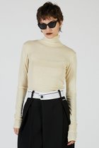 【プランク プロジェクト/PRANK PROJECT】のピュアメリノウールタートルトップ / Pure Merino Wool Turtleneck Top IVR(アイボリー)|ID: prp329100004624654 ipo3291000000033216031
