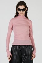 【プランク プロジェクト/PRANK PROJECT】のピュアメリノウールタートルトップ / Pure Merino Wool Turtleneck Top PNK(ピンク)|ID: prp329100004624654 ipo3291000000033216033