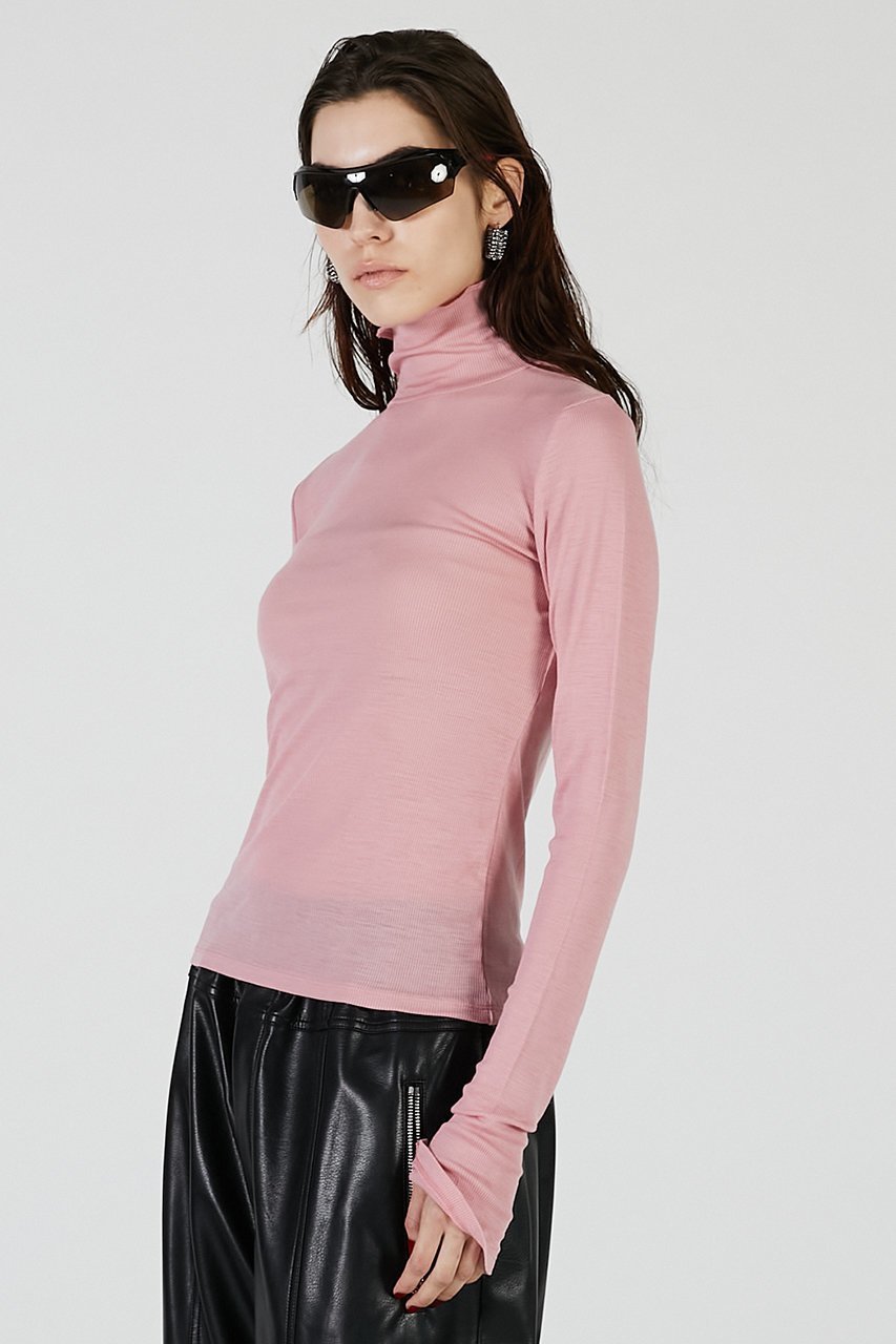 【プランク プロジェクト/PRANK PROJECT】のピュアメリノウールタートルトップ / Pure Merino Wool Turtleneck Top 人気、トレンドファッション・服の通販 founy(ファニー) 　ファッション　Fashion　レディースファッション　Fashion for Women　トップス・カットソー　Cut & Sew Tops　シャツ・ブラウス・オフィスカジュアル　Elegant Blouses & Button-Ups　ロングTシャツ・Tシャツ　Longline T-Shirts & Tees　カットソー・ベーシックTシャツ　Cut-and-Sewn Tops / Stretch Tees & Basics　タートルネック・ハイネックトップス　Turtlenecks & High-Neck Tops　2025年　2025　2025-2026秋冬・A/W　Autumn/Winter 2025–26 AW25–26　インナー　Innerwear　シアー　Sheer, See-Through　シルケット　Silket, Silky Cotton　シンプル　Simple, Minimal　ジャケット　Jacket, Outerwear　スリーブ　Sleeve, Long Sleeve / Short Sleeve　ロング　Long, Long-Length　A/W・秋冬　Autumn/Winter　other-3|ID: prp329100004624654 ipo3291000000033216037