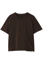 【アナイ/ANAYI】のコットン天竺刺繍プルオーバー 人気、トレンドファッション・服の通販 founy(ファニー) ファッション Fashion レディースファッション Fashion for Women トップス・カットソー Cut & Sew Tops シャツ・ブラウス・オフィスカジュアル Elegant Blouses & Button-Ups ロングTシャツ・Tシャツ Longline T-Shirts & Tees カジュアルプルオーバー・ニットトップス Pullovers & Knit Tops / Casual Pullovers カットソー・ベーシックTシャツ Cut-and-Sewn Tops / Stretch Tees & Basics 2025年 2025 2025-2026秋冬・A/W Autumn/Winter 2025–26 AW25–26 インナー Innerwear コンパクト Compact, Small Size ジャケット Jacket, Outerwear スリーブ Sleeve, Long Sleeve / Short Sleeve ロング Long, Long-Length 定番 Standard, Basic Item A/W・秋冬 Autumn/Winter thumbnail ブラウン|ID: prp329100004624661 ipo3291000000033216100