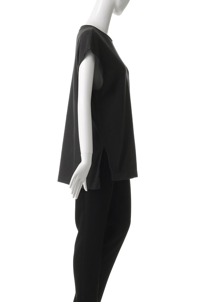 【プルミエ アロンディスモン/1er Arrondissement】の【GREYCHORD】“ELEN”別注フレンチスリーブプルオーバー 人気、トレンドファッション・服の通販 founy(ファニー) 　ファッション　Fashion　レディースファッション　Fashion for Women　トップス・カットソー　Cut & Sew Tops　シャツ・ブラウス・オフィスカジュアル　Elegant Blouses & Button-Ups　ロングTシャツ・Tシャツ　Longline T-Shirts & Tees　カジュアルプルオーバー・ニットトップス　Pullovers & Knit Tops / Casual Pullovers　カットソー・ベーシックTシャツ　Cut-and-Sewn Tops / Stretch Tees & Basics　2025年　2025　2025-2026秋冬・A/W　Autumn/Winter 2025–26 AW25–26　ショート　Short, Short Length　シンプル　Simple, Minimal　スリット　Slit, Slit Detail　スリーブ　Sleeve, Long Sleeve / Short Sleeve　ダメージ　Distressed, Destroyed　フレンチ　French, French Style　別注　Limited Edition, Custom Order　A/W・秋冬　Autumn/Winter　other-3|ID: prp329100004624663 ipo3291000000033216116