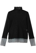 【ランバン オン ブルー/LANVIN en Bleu】のカラーポイントチュールタートル ブラック|ID:prp329100004624666