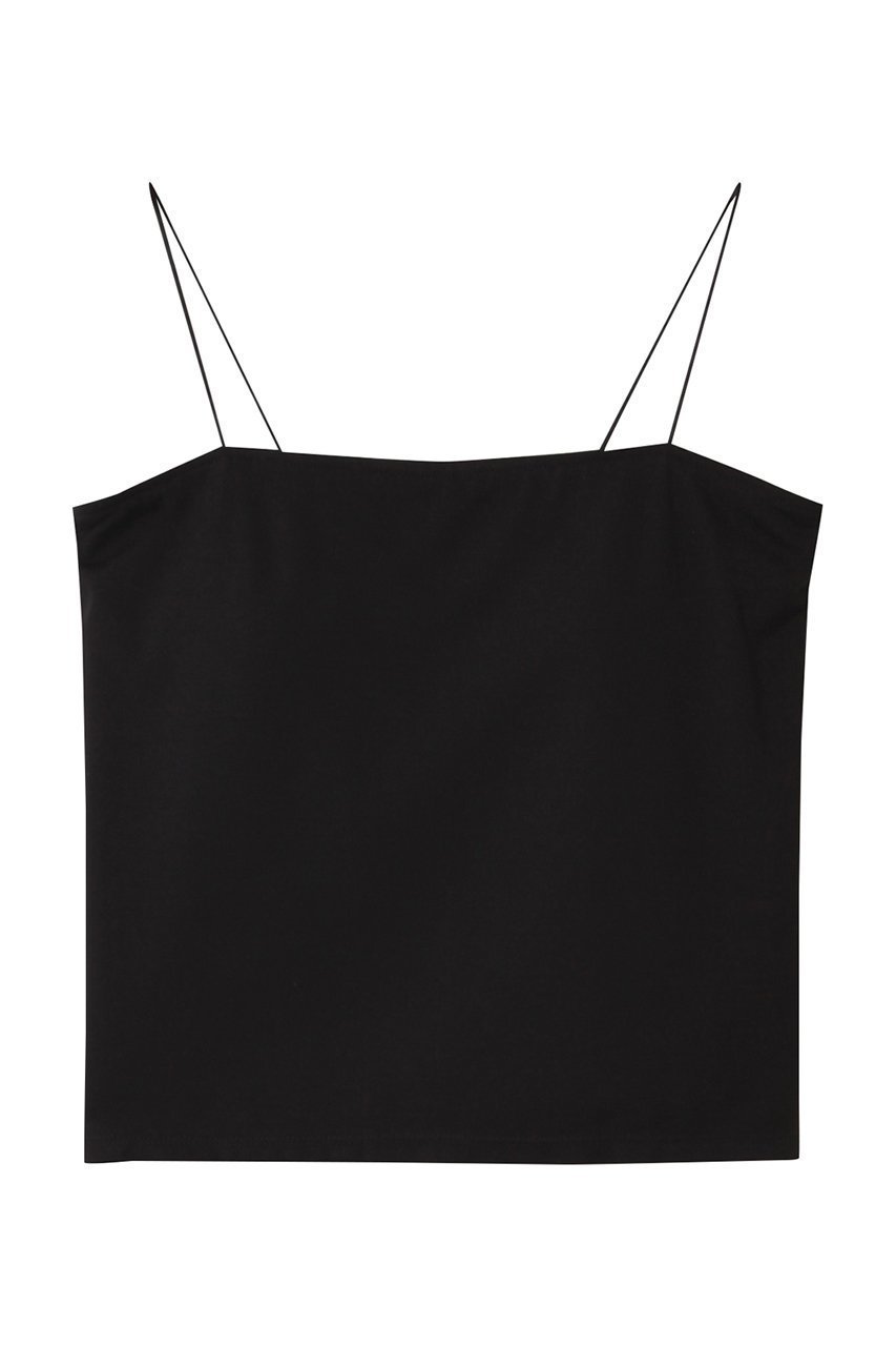【ブリル/BRILL】のカップ付きベアキャミ インテリア・キッズ・メンズ・レディースファッション・服の通販 founy(ファニー) 　ファッション　Fashion　レディースファッション　Fashion for Women　トップス・カットソー　Cut & Sew Tops　キャミソール&ノースリーブ　Camisoles & Sleeveless Tops　シャツ・ブラウス・オフィスカジュアル　Elegant Blouses & Button-Ups　ロングTシャツ・Tシャツ　Longline T-Shirts & Tees　カットソー・ベーシックTシャツ　Cut-and-Sewn Tops / Stretch Tees & Basics　なめらか　Smooth, Silky Texture　カーディガン　Cardigan, Knitwear　キャミ　Camisole, Cami Top　キャミソール　Camisole, Spaghetti Strap Top　シアー　Sheer, See-Through　タンク　Tank Top, Sleeveless Top　ラップ　Wrap, Wrap Design　エレガント 上品　Elegant　新作・新入荷　New Arrivals / New In　ブラック|ID: prp329100004624668 ipo3291000000033216146