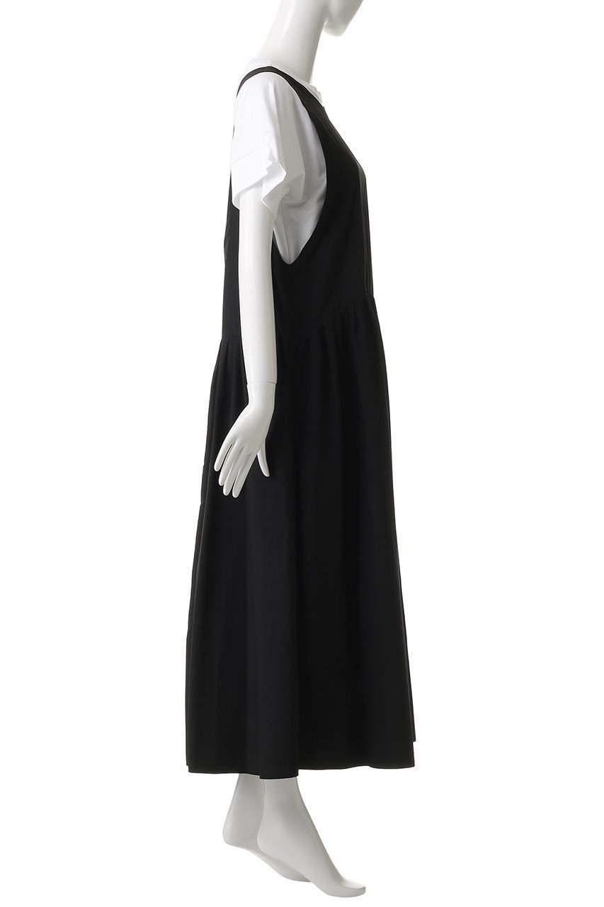 【ランバン オン ブルー/LANVIN en Bleu】のカットレイヤードコンビワンピース 人気、トレンドファッション・服の通販 founy(ファニー) 　ファッション　Fashion　レディースファッション　Fashion for Women　ワンピース　Dresses　チュニック　Tunic Tops & Dresses　2025年　2025　2025-2026秋冬・A/W　Autumn/Winter 2025–26 AW25–26　コンビ　Combo, Combination Style　シンプル　Simple, Minimal　チュニック　Tunic, Long Top　ロング　Long, Long-Length　A/W・秋冬　Autumn/Winter　other-3|ID: prp329100004624673 ipo3291000000033216184