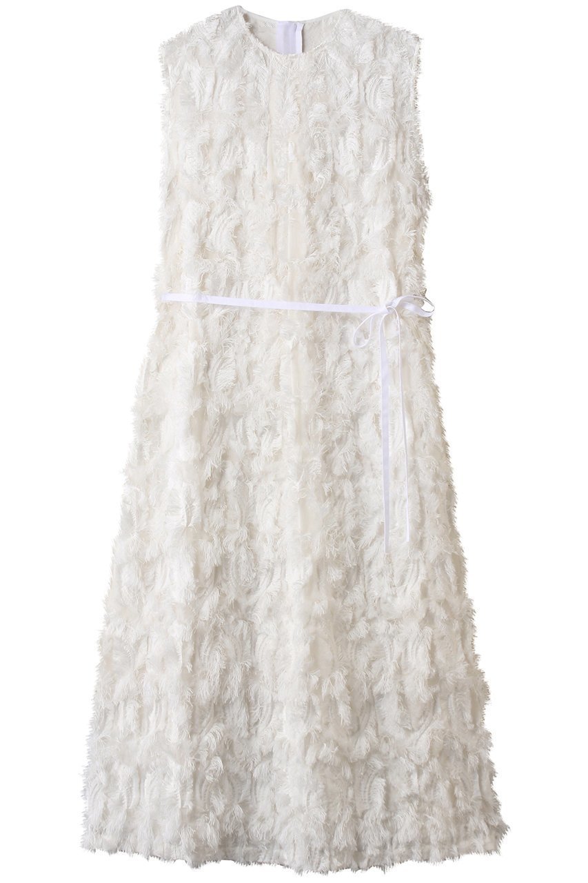 【ランバン オン ブルー/LANVIN en Bleu】のロングカットジャガードワンピース インテリア・キッズ・メンズ・レディースファッション・服の通販 founy(ファニー) ファッション Fashion レディースファッション Fashion for Women ワンピース Dresses チュニック Tunic Tops & Dresses インナー Innerwear ジャカード/ジャガード Jacquard, Woven Pattern チュニック Tunic, Long Top モノトーン Monotone, Black and White ロング Long, Long-Length オフ|ID: prp329100004624676 ipo3291000000035562124