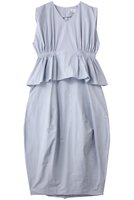 【マノフ/MANOF】のGATHER WAIST COCOON ONE PIECE ワンピース 人気、トレンドファッション・服の通販 founy(ファニー) ファッション Fashion レディースファッション Fashion for Women ワンピース Dresses チュニック Tunic Tops & Dresses 2025年 2025 2025-2026秋冬・A/W Autumn/Winter 2025–26 AW25–26 ギャザー Gathered, Ruffled チュニック Tunic, Long Top ドッキング Docking, Mixed Material ノースリーブ Sleeveless, No-Sleeve フェミニン Feminine, Girly ロング Long, Long-Length A/W・秋冬 Autumn/Winter |ID:prp329100004624677