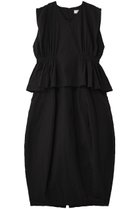 【マノフ/MANOF】のGATHER WAIST COCOON ONE PIECE ワンピース BLACK|ID: prp329100004624677 ipo3291000000033216211