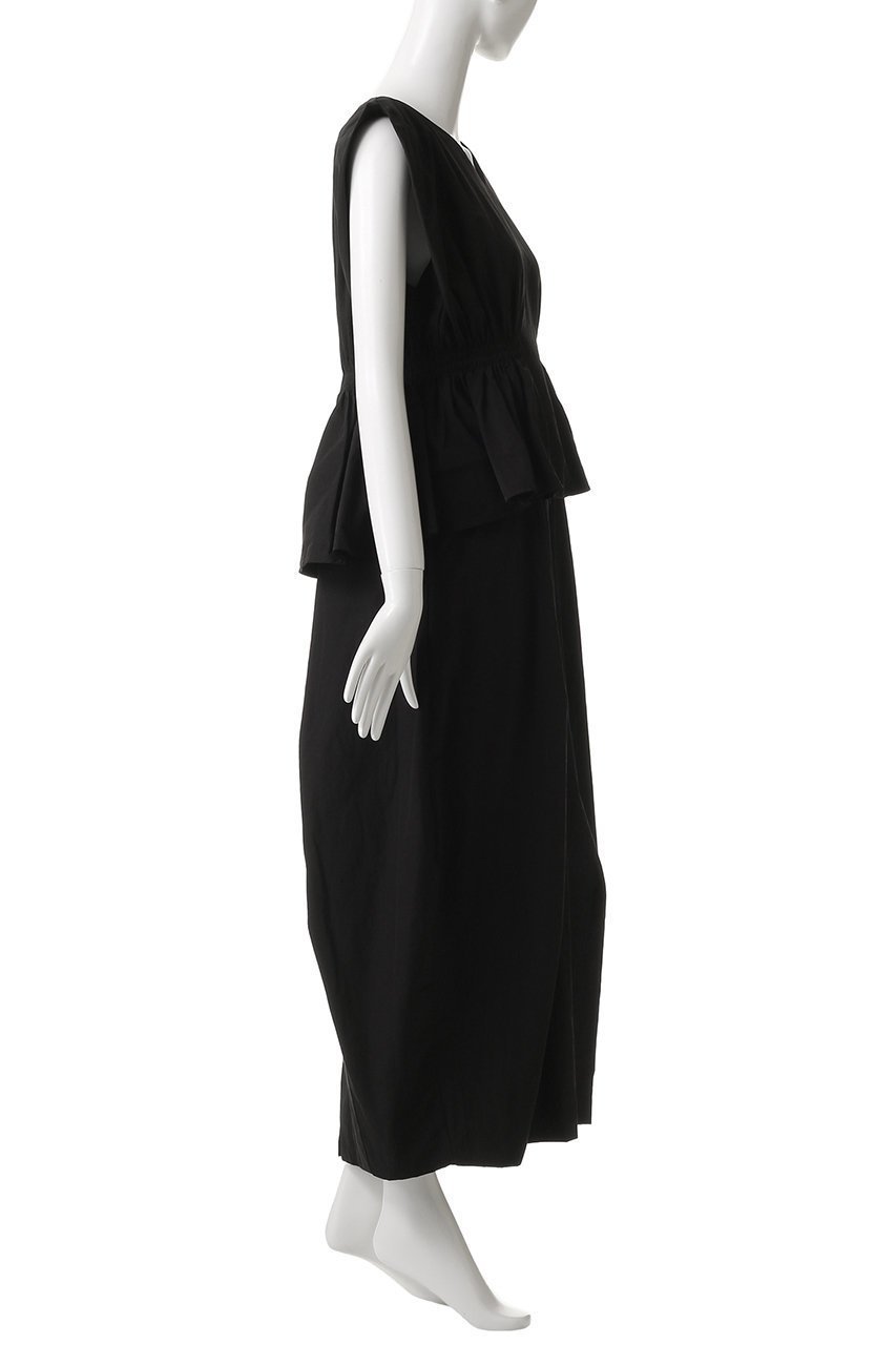 【マノフ/MANOF】のGATHER WAIST COCOON ONE PIECE ワンピース 人気、トレンドファッション・服の通販 founy(ファニー) 　ファッション　Fashion　レディースファッション　Fashion for Women　ワンピース　Dresses　チュニック　Tunic Tops & Dresses　2025年　2025　2025-2026秋冬・A/W　Autumn/Winter 2025–26 AW25–26　ギャザー　Gathered, Ruffled　チュニック　Tunic, Long Top　ドッキング　Docking, Mixed Material　ノースリーブ　Sleeveless, No-Sleeve　フェミニン　Feminine, Girly　ロング　Long, Long-Length　A/W・秋冬　Autumn/Winter　other-3|ID: prp329100004624677 ipo3291000000033216213