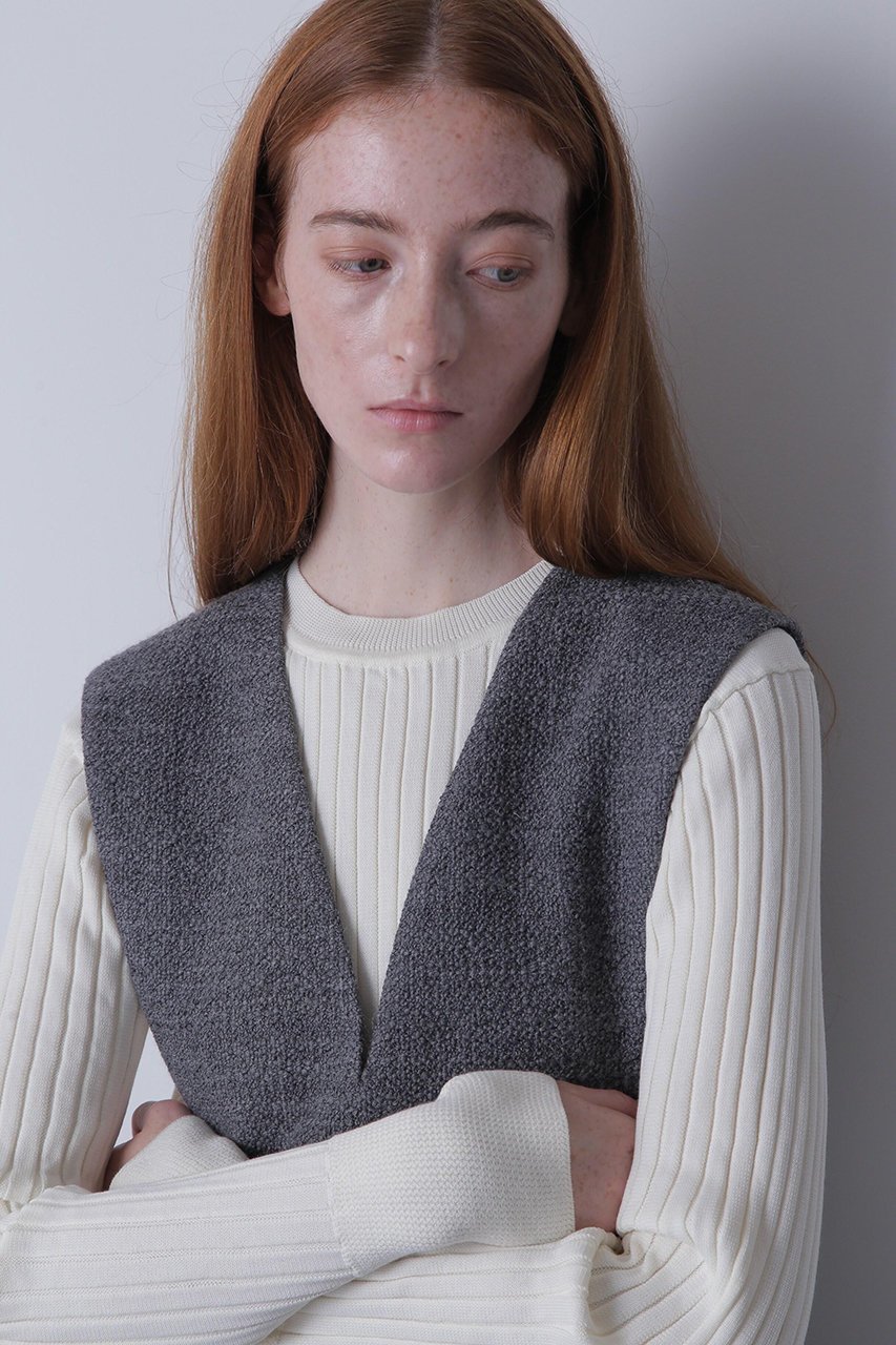 【ヒューエルミュージアム/hueLe Museum】の【STUMBLY】Back Pleated Dress 人気、トレンドファッション・服の通販 founy(ファニー) 　ファッション　Fashion　レディースファッション　Fashion for Women　ワンピース　Dresses　フォーマル・パーティードレス・結婚式用ドレス　Elegant & Casual Dresses　チュニック　Tunic Tops & Dresses　チュニック　Tunic, Long Top　ツイード　Twill, Twill Weave　プリーツ　Pleats, Pleated　無地　Plain, Solid Color　other-5|ID: prp329100004624679 ipo3291000000033216244