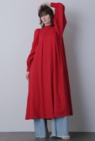 【ヒューエルミュージアム/hueLe Museum】の【STUMBLY】Back Ribbon Dress 人気、トレンドファッション・服の通販 founy(ファニー) ファッション Fashion レディースファッション Fashion for Women ワンピース Dresses フォーマル・パーティードレス・結婚式用ドレス Elegant & Casual Dresses チュニック Tunic Tops & Dresses スタンド Stand Collar, Upright Stand チュニック Tunic, Long Top ドレス Dress, One-Piece ドレープ Drape, Draping Fabric リボン Ribbon, Bow ロング Long, Long-Length |ID:prp329100004624680