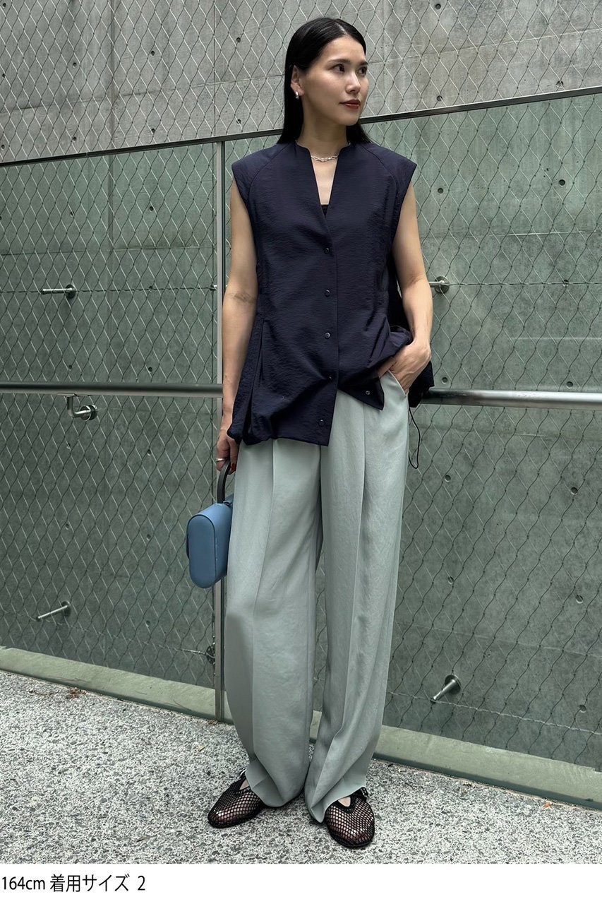 【スタニングルアー/STUNNING LURE】のブラウスベスト 人気、トレンドファッション・服の通販 founy(ファニー) 　ファッション　Fashion　レディースファッション　Fashion for Women　アウター　Coat / Outerwear Collection　トップス・カットソー　Cut & Sew Tops　キャミソール&ノースリーブ　Camisoles & Sleeveless Tops　シャツ・ブラウス・オフィスカジュアル　Elegant Blouses & Button-Ups　ベスト&ジレ / 重ね着スタイル　Vests & Gilets　2025年　2025　2025-2026秋冬・A/W　Autumn/Winter 2025–26 AW25–26　ドローストリング　Drawstring, Pull Cord　ノースリーブ　Sleeveless, No-Sleeve　バルーン　Balloon, Balloon Silhouette　ベスト　Vest, Waistcoat　A/W・秋冬　Autumn/Winter　羽織　Haori, Light Jacket　other-8|ID: prp329100004624682 ipo3291000000033511015