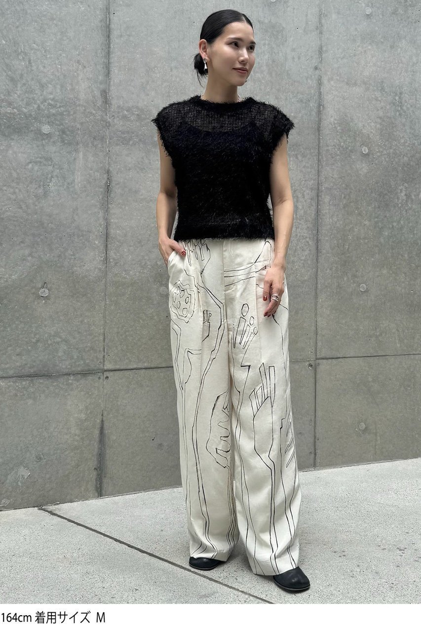 【スタニングルアー/STUNNING LURE】のフェザーチュールトップス 人気、トレンドファッション・服の通販 founy(ファニー)  ファッション Fashion レディースファッション Fashion for Women トップス・カットソー Cut & Sew Tops シャツ・ブラウス・オフィスカジュアル Elegant Blouses & Button-Ups コンパクト Compact, Small Size ショート Short, Short Length スリーブ Sleeve, Long Sleeve / Short Sleeve ノースリーブ Sleeveless, No-Sleeve A/W・秋冬 Autumn/Winter other-6|ID: prp329100004624684 ipo3291000000033511016