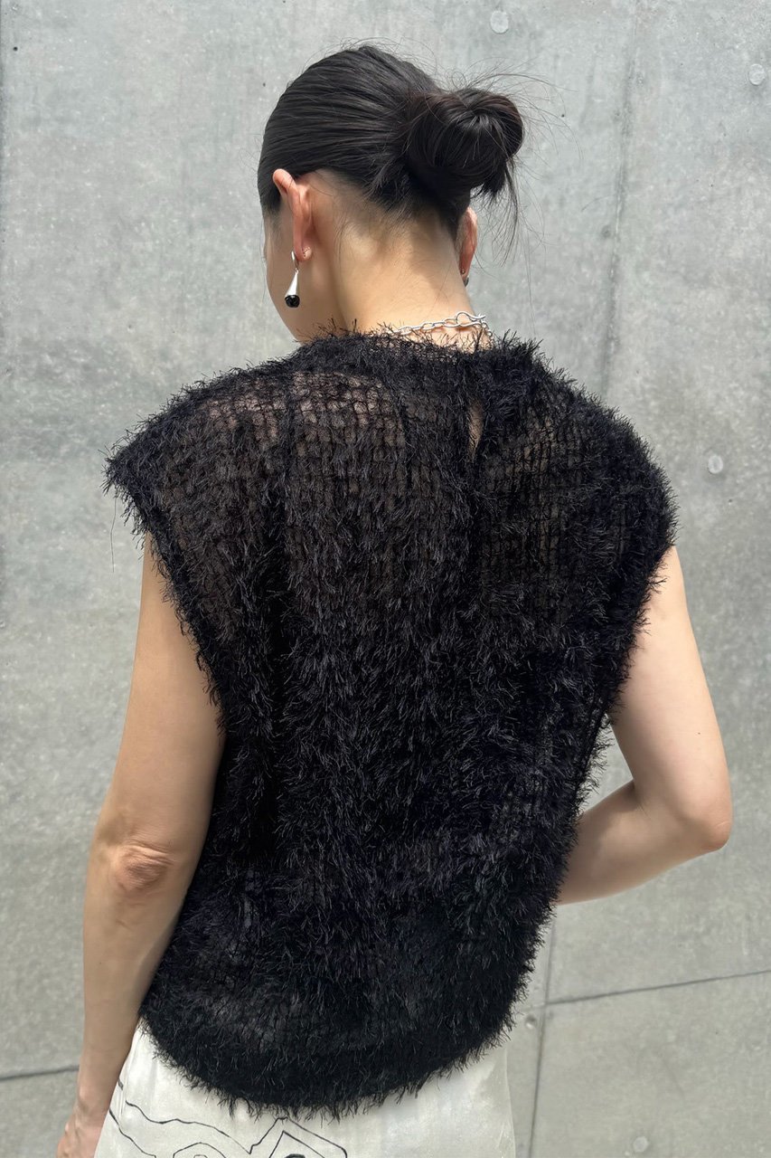 【スタニングルアー/STUNNING LURE】のフェザーチュールトップス 人気、トレンドファッション・服の通販 founy(ファニー)  ファッション Fashion レディースファッション Fashion for Women トップス・カットソー Cut & Sew Tops シャツ・ブラウス・オフィスカジュアル Elegant Blouses & Button-Ups コンパクト Compact, Small Size ショート Short, Short Length スリーブ Sleeve, Long Sleeve / Short Sleeve ノースリーブ Sleeveless, No-Sleeve A/W・秋冬 Autumn/Winter other-8|ID: prp329100004624684 ipo3291000000033511018