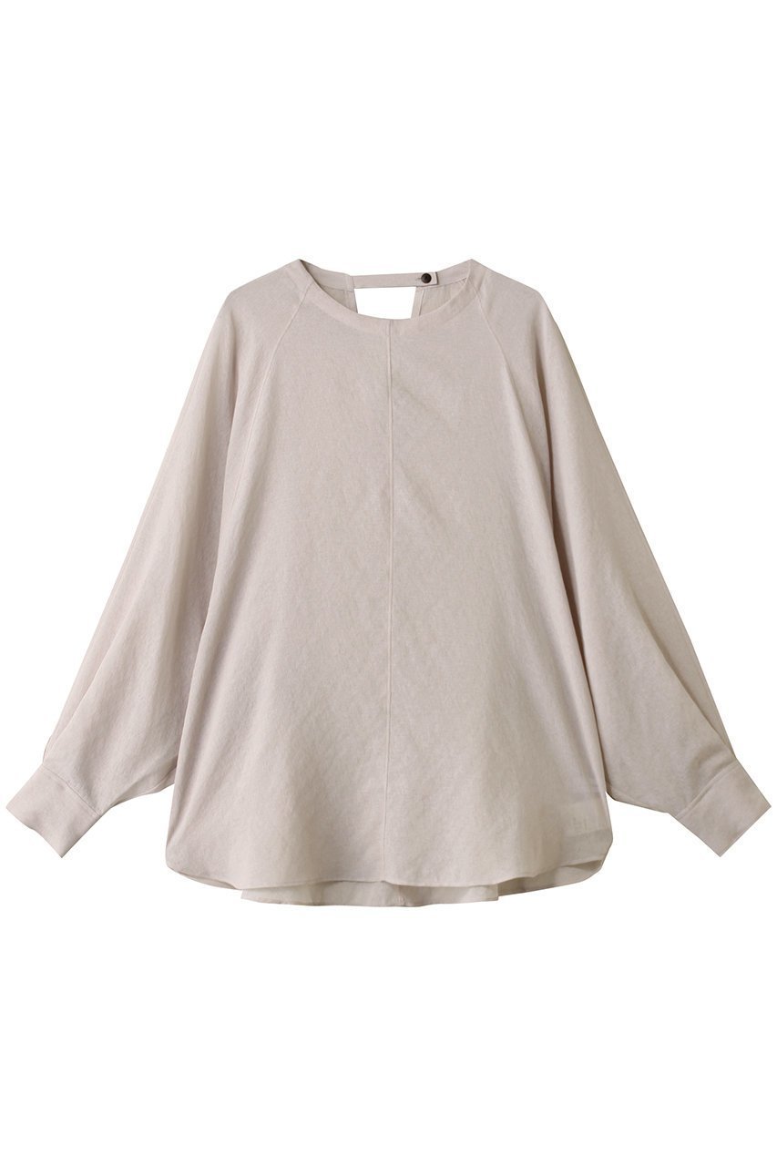 【スタニングルアー/STUNNING LURE】のガーゼラウンドシャツ インテリア・キッズ・メンズ・レディースファッション・服の通販 founy(ファニー) 　ファッション　Fashion　レディースファッション　Fashion for Women　トップス・カットソー　Cut & Sew Tops　シャツ・ブラウス・オフィスカジュアル　Elegant Blouses & Button-Ups　2025年　2025　2025-2026秋冬・A/W　Autumn/Winter 2025–26 AW25–26　エアリー　Airy Texture　スリーブ　Sleeve, Long Sleeve / Short Sleeve　フェミニン　Feminine, Girly　ラウンド　Round, Round Neck　ロング　Long, Long-Length　A/W・秋冬　Autumn/Winter　ピンクベージュ|ID: prp329100004624685 ipo3291000000033216287