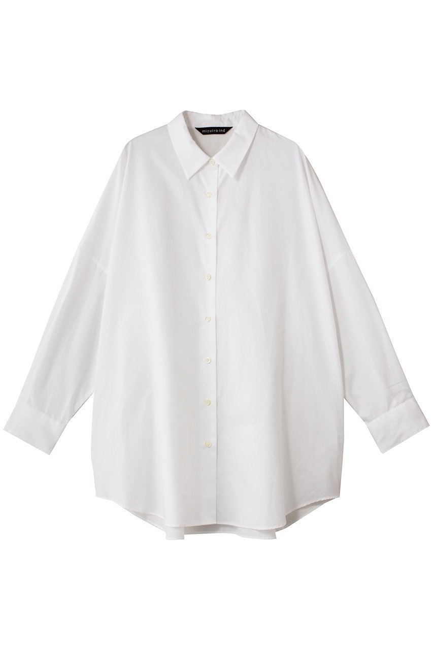 【ミズイロ インド/mizuiro ind】のwide tunic shirt シャツ 人気、トレンドファッション・服の通販 founy(ファニー) 　ファッション　Fashion　レディースファッション　Fashion for Women　トップス・カットソー　Cut & Sew Tops　シャツ・ブラウス・オフィスカジュアル　Elegant Blouses & Button-Ups　2025年　2025　2025-2026秋冬・A/W　Autumn/Winter 2025–26 AW25–26　スリーブ　Sleeve, Long Sleeve / Short Sleeve　チュニック　Tunic, Long Top　ロング　Long, Long-Length　ワイド　Wide, Wide Fit　A/W・秋冬　Autumn/Winter　 other-1|ID: prp329100004624687 ipo3291000000033216302