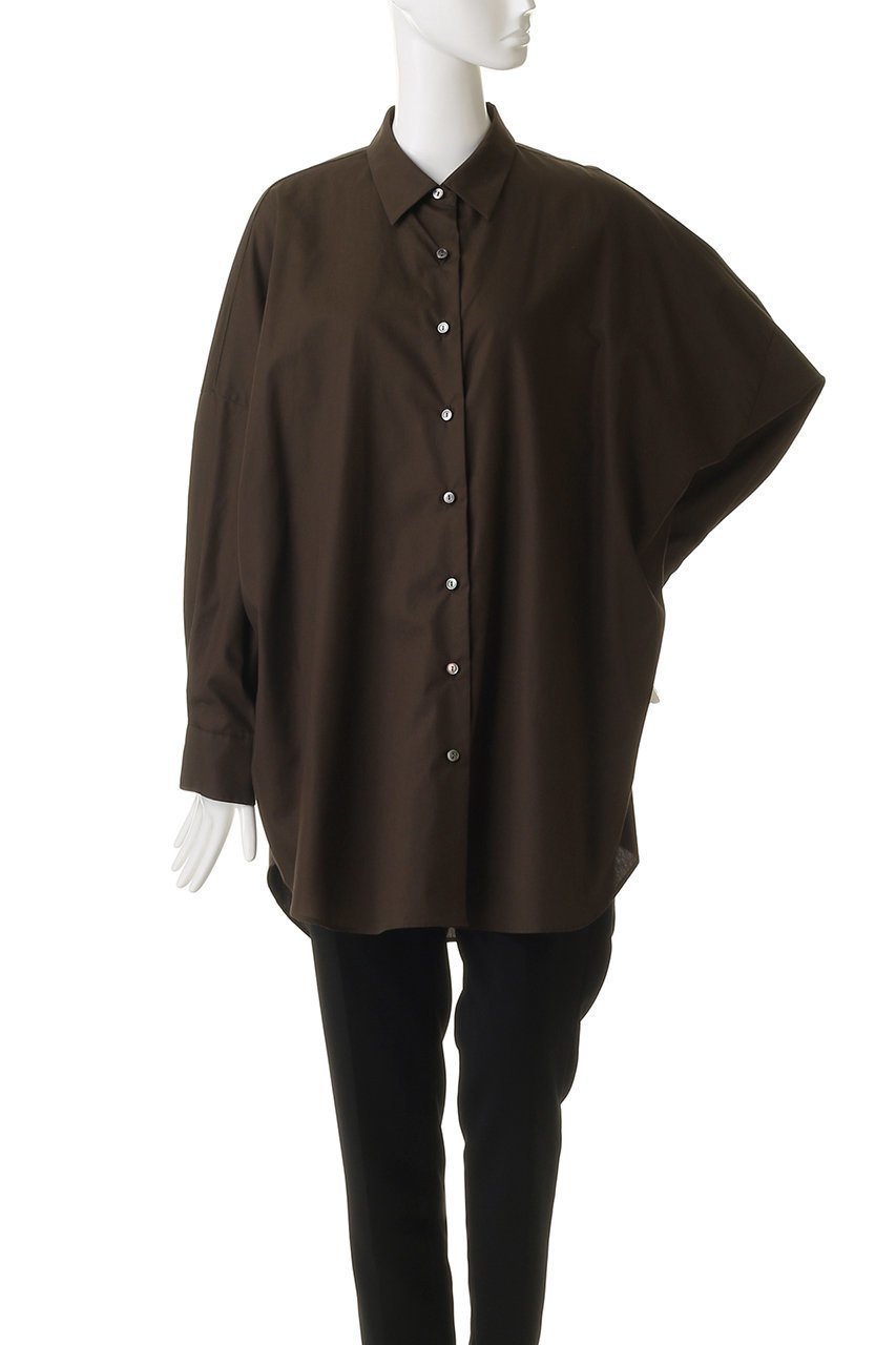 【ミズイロ インド/mizuiro ind】のwide tunic shirt シャツ 人気、トレンドファッション・服の通販 founy(ファニー) 　ファッション　Fashion　レディースファッション　Fashion for Women　トップス・カットソー　Cut & Sew Tops　シャツ・ブラウス・オフィスカジュアル　Elegant Blouses & Button-Ups　2025年　2025　2025-2026秋冬・A/W　Autumn/Winter 2025–26 AW25–26　スリーブ　Sleeve, Long Sleeve / Short Sleeve　チュニック　Tunic, Long Top　ロング　Long, Long-Length　ワイド　Wide, Wide Fit　A/W・秋冬　Autumn/Winter　other-2|ID: prp329100004624687 ipo3291000000033216310