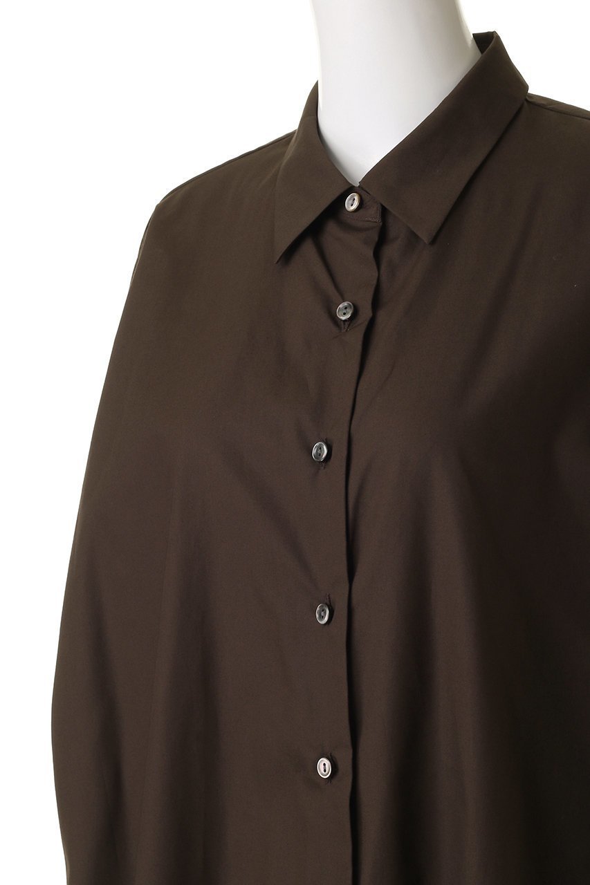 【ミズイロ インド/mizuiro ind】のwide tunic shirt シャツ 人気、トレンドファッション・服の通販 founy(ファニー) 　ファッション　Fashion　レディースファッション　Fashion for Women　トップス・カットソー　Cut & Sew Tops　シャツ・ブラウス・オフィスカジュアル　Elegant Blouses & Button-Ups　2025年　2025　2025-2026秋冬・A/W　Autumn/Winter 2025–26 AW25–26　スリーブ　Sleeve, Long Sleeve / Short Sleeve　チュニック　Tunic, Long Top　ロング　Long, Long-Length　ワイド　Wide, Wide Fit　A/W・秋冬　Autumn/Winter　other-5|ID: prp329100004624687 ipo3291000000033216313