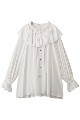 【ランバン オン ブルー/LANVIN en Bleu】のトリアセローンボリュームカラーブラウス 人気、トレンドファッション・服の通販 founy(ファニー) ファッション Fashion レディースファッション Fashion for Women トップス・カットソー Cut & Sew Tops シャツ・ブラウス・オフィスカジュアル Elegant Blouses & Button-Ups 2025年 2025 2025-2026秋冬・A/W Autumn/Winter 2025–26 AW25–26 おすすめ Recommended / Our Picks なめらか Smooth, Silky Texture ギャザー Gathered, Ruffled スリーブ Sleeve, Long Sleeve / Short Sleeve デニム Denim, Jeans Material フェミニン Feminine, Girly ボトム Bottoms, Lower Wear ロング Long, Long-Length A/W・秋冬 Autumn/Winter |ID:prp329100004624689