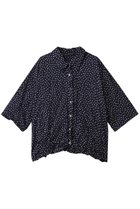 【ミズイロ インド/mizuiro ind】のdots print catch washer shirt シャツ 人気、トレンドファッション・服の通販 founy(ファニー) ファッション Fashion レディースファッション Fashion for Women トップス・カットソー Cut & Sew Tops シャツ・ブラウス・オフィスカジュアル Elegant Blouses & Button-Ups ショート Short, Short Length スラックス Slacks, Dress Pants スリーブ Sleeve, Long Sleeve / Short Sleeve ダウン Down, Puffer デニム Denim, Jeans Material ドット Polka Dot, Dot Pattern ボトム Bottoms, Lower Wear ワッシャー Washer, Crinkled Finish エレガント 上品 Elegant 新作・新入荷 New Arrivals / New In thumbnail navy|ID: prp329100004624691 ipo3291000000033216340