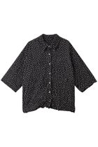 【ミズイロ インド/mizuiro ind】のdots print catch washer shirt シャツ 人気、トレンドファッション・服の通販 founy(ファニー) ファッション Fashion レディースファッション Fashion for Women トップス・カットソー Cut & Sew Tops シャツ・ブラウス・オフィスカジュアル Elegant Blouses & Button-Ups ショート Short, Short Length スラックス Slacks, Dress Pants スリーブ Sleeve, Long Sleeve / Short Sleeve ダウン Down, Puffer デニム Denim, Jeans Material ドット Polka Dot, Dot Pattern ボトム Bottoms, Lower Wear ワッシャー Washer, Crinkled Finish エレガント 上品 Elegant 新作・新入荷 New Arrivals / New In thumbnail black|ID: prp329100004624691 ipo3291000000033216341