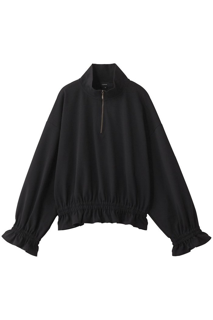 【フローレント/FLORENT】のハーフジップ ギャザー デザイン トップス インテリア・キッズ・メンズ・レディースファッション・服の通販 founy(ファニー) https://founy.com/ ファッション Fashion レディースファッション Fashion for Women トップス・カットソー Cut & Sew Tops シャツ・ブラウス・オフィスカジュアル Elegant Blouses & Button-Ups ギャザー Gathered, Ruffled クッション Cushion, Throw Pillow シャーリング Shirring, Ruched スポーティ Sporty, Casual Athletic スリーブ Sleeve, Long Sleeve / Short Sleeve トレンド Trend, Trending Now フェミニン Feminine, Girly ロング Long, Long-Length |ID: prp329100004624695 ipo3291000000036181312