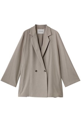 【ミディウミソリッド/MIDIUMISOLID】 double breasted light JK ジャケット人気、トレンドファッション・服の通販 founy(ファニー) ファッション Fashion レディースファッション Fashion for Women アウター Coat / Outerwear Collection レディースジャケット・軽アウター Jackets 2025年 2025 2025-2026秋冬・A/W Autumn/Winter 2025–26 AW25–26 ジャケット Jacket, Outerwear スタイリッシュ Stylish, Fashionable スリーブ Sleeve, Long Sleeve / Short Sleeve ダブル Double, Double-Breasted マニッシュ Mannish, Boyish ロング Long, Long-Length A/W・秋冬 Autumn/Winter |ID:prp329100004624699