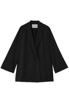 【ミディウミソリッド/MIDIUMISOLID】のdouble breasted light JK ジャケット 人気、トレンドファッション・服の通販 founy(ファニー) ファッション Fashion レディースファッション Fashion for Women アウター Coat / Outerwear Collection レディースジャケット・軽アウター Jackets 2025年 2025 2025-2026秋冬・A/W Autumn/Winter 2025–26 AW25–26 ジャケット Jacket, Outerwear スタイリッシュ Stylish, Fashionable スリーブ Sleeve, Long Sleeve / Short Sleeve ダブル Double, Double-Breasted マニッシュ Mannish, Boyish ロング Long, Long-Length A/W・秋冬 Autumn/Winter thumbnail black|ID: prp329100004624699 ipo3291000000033216413